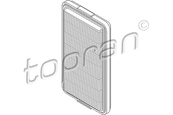 Filtru aer 500 229 TOPRAN
