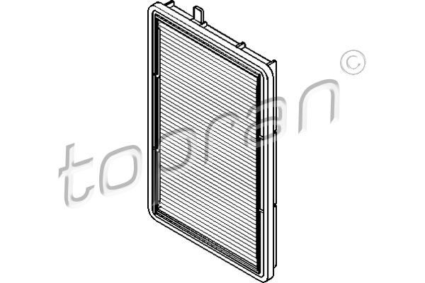 Filtru, aer habitaclu 500 219 TOPRAN