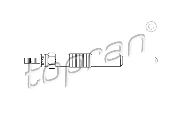 Bujie incandescenta 700 403 TOPRAN
