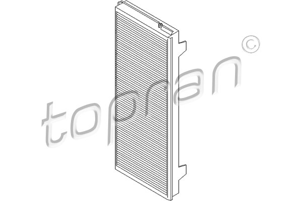 Filtru, aer habitaclu 700 492 TOPRAN
