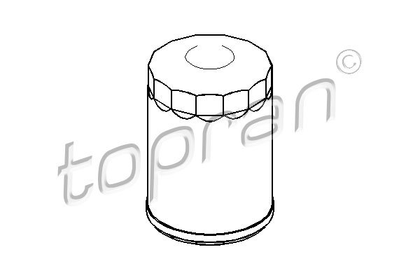 Filtru ulei 720 806 TOPRAN