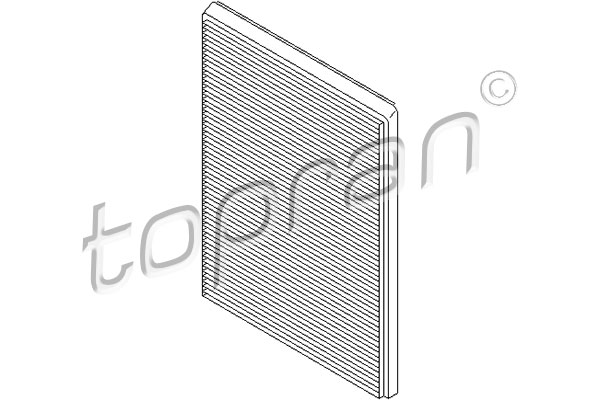 Filtru, aer habitaclu 720 320 TOPRAN