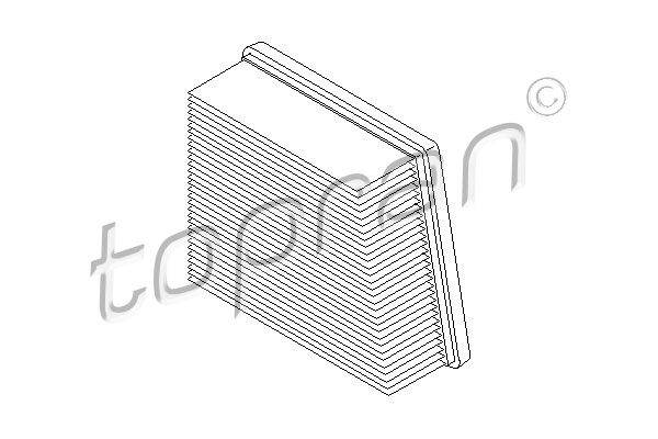 Filtru aer 304 054 TOPRAN