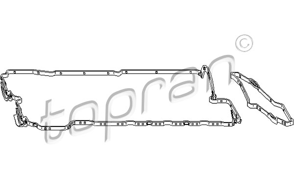 Set garnituri, Capac supape 501 671 TOPRAN