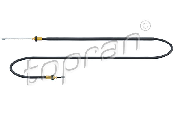 Cablu, frana de parcare 701 502 TOPRAN