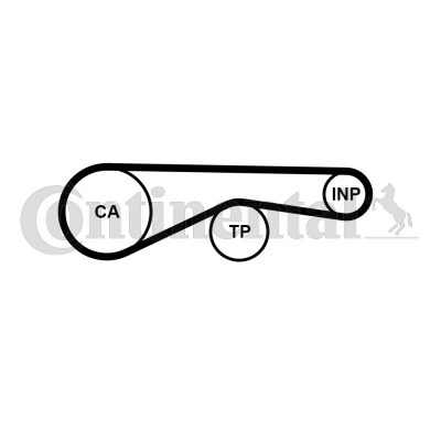 Curea de distributie CT1095 CONTINENTAL CTAM