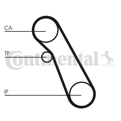 Set pompa apa + curea dintata CT983WP1 CONTINENTAL CTAM