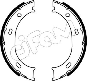 Set saboti frana, frana de mana 153-239 CIFAM