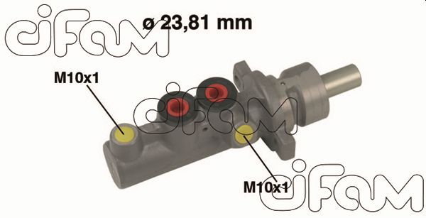 Pompa centrala, frana 202-544 CIFAM