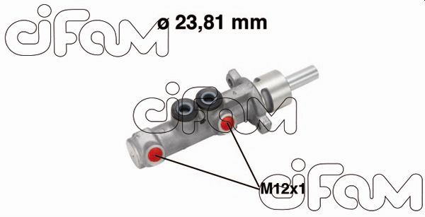 Pompa centrala, frana 202-572 CIFAM