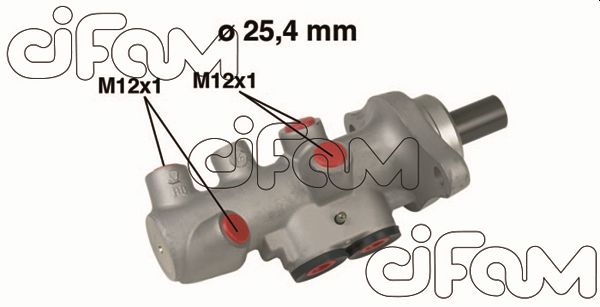 Pompa centrala, frana 202-607 CIFAM