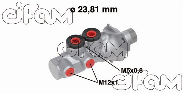 Pompa centrala, frana 202-695 CIFAM