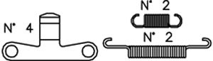 Set accesorii, sabot de frana K383 CIFAM