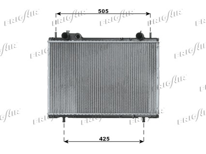 Radiator, racire motor 0104.3100 FRIGAIR