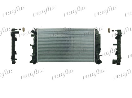 Radiator, racire motor 0206.2087 FRIGAIR