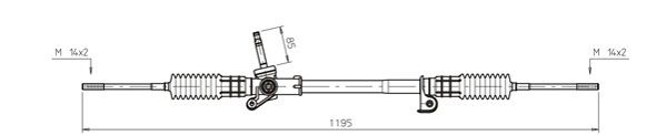Caseta directie FO4023 GENERAL RICAMBI