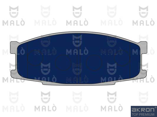 Set placute frana,frana disc 1050554 AKRON-MALÒ