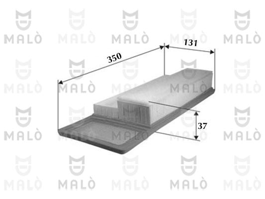Filtru aer 1500003 AKRON-MALÒ