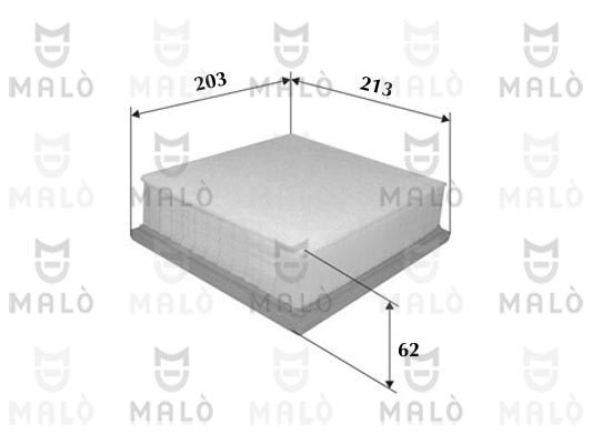 Filtru aer 1500008 AKRON-MALÒ