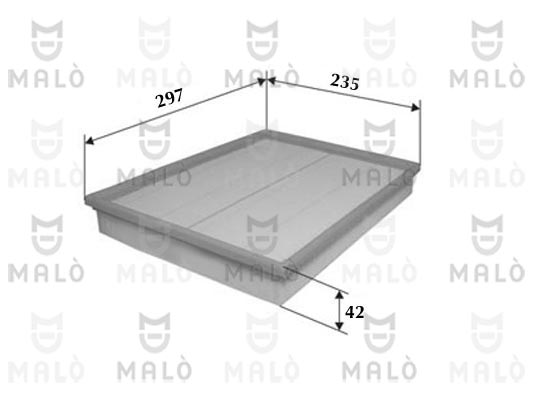 Filtru aer 1500030 AKRON-MALÒ