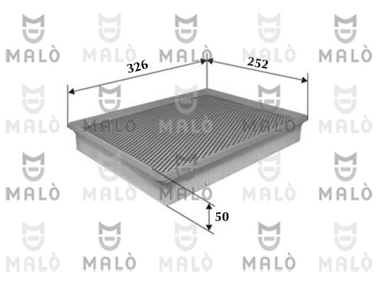 Filtru aer 1500048 AKRON-MALÒ