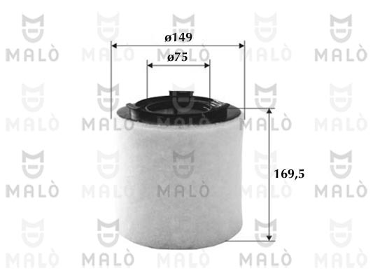 Filtru aer 1500049 AKRON-MALÒ