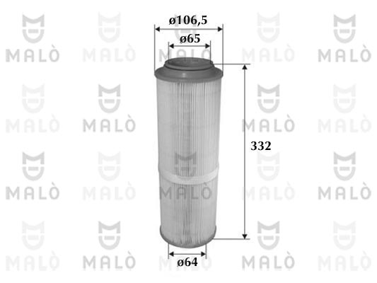Filtru aer 1500062 AKRON-MALÒ