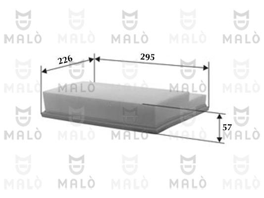 Filtru aer 1500097 AKRON-MALÒ