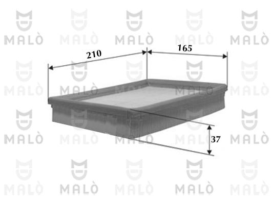 Filtru aer 1500105 AKRON-MALÒ