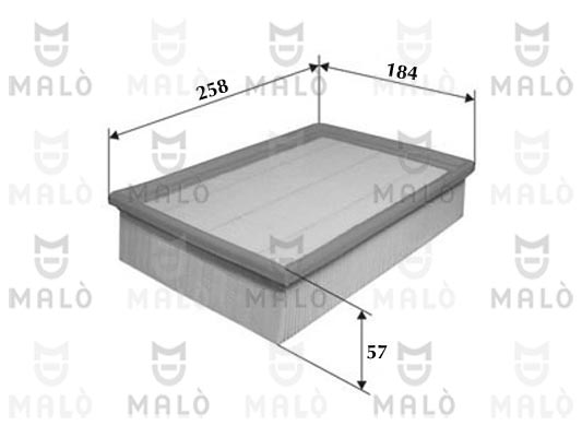 Filtru aer 1500141 AKRON-MALÒ