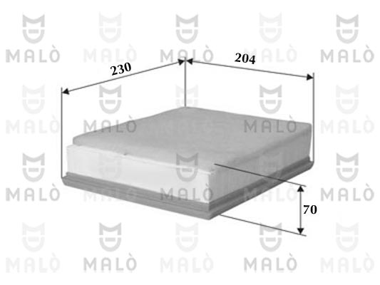 Filtru aer 1500142 AKRON-MALÒ