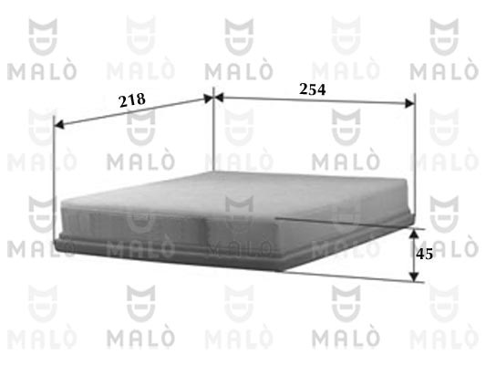 Filtru aer 1500155 AKRON-MALÒ