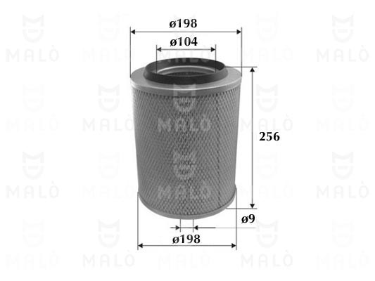 Filtru aer 1500202 AKRON-MALÒ