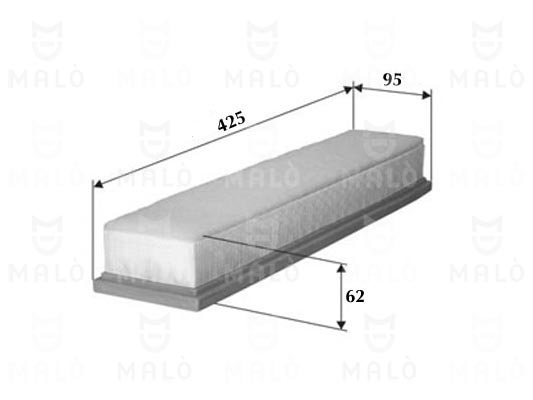 Filtru aer 1500205 AKRON-MALÒ