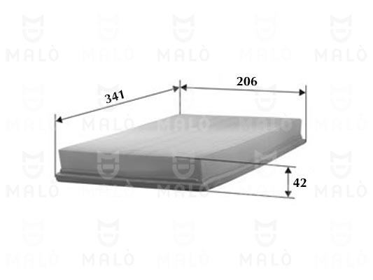 Filtru aer 1500209 AKRON-MALÒ