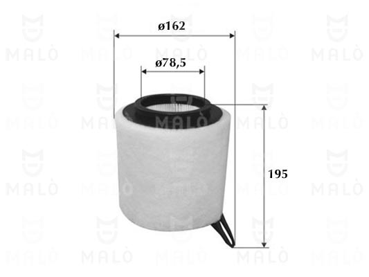 Filtru aer 1500232 AKRON-MALÒ