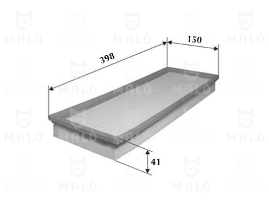 Filtru aer 1500237 AKRON-MALÒ