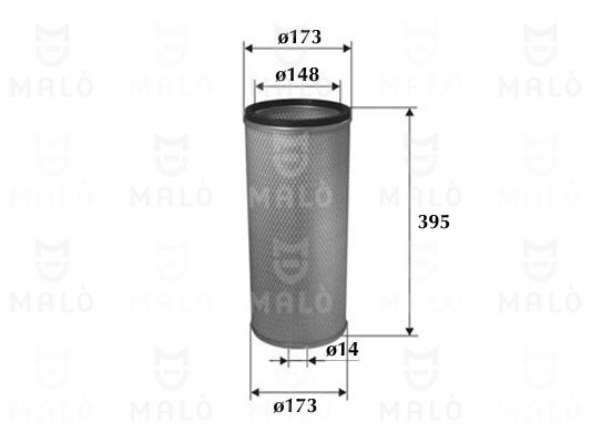 Filtru aer 1500255 AKRON-MALÒ