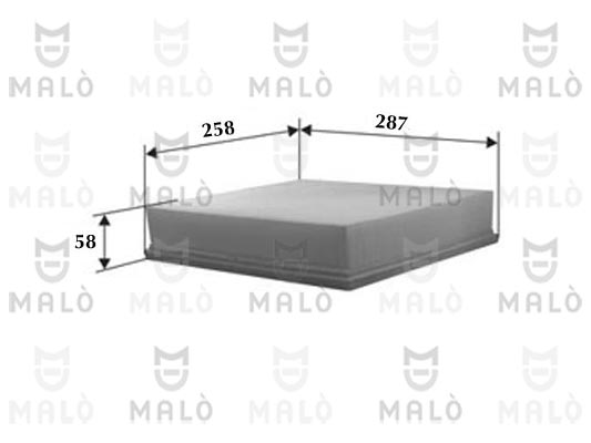 Filtru aer 1500326 AKRON-MALÒ