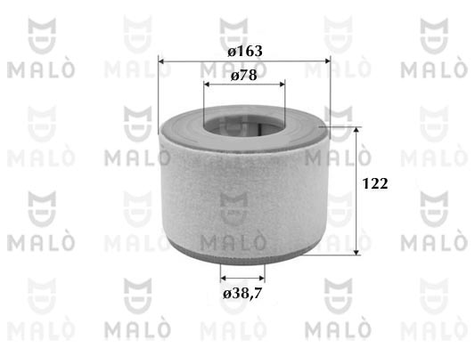 Filtru aer 1500421 AKRON-MALÒ