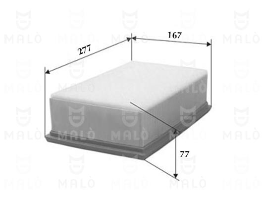 Filtru aer 1500447 AKRON-MALÒ
