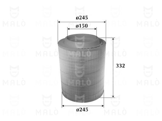 Filtru aer 1500452 AKRON-MALÒ
