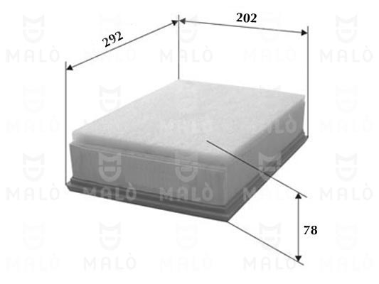 Filtru aer 1500461 AKRON-MALÒ