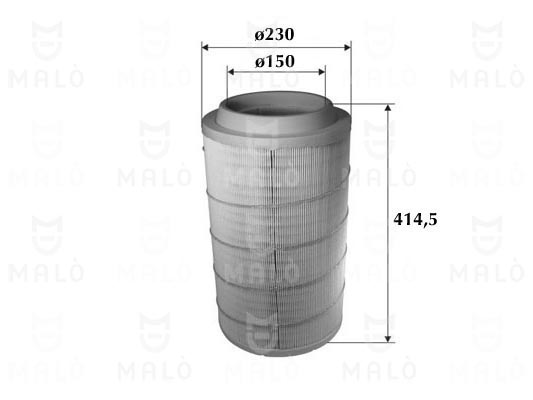 Filtru aer 1500501 AKRON-MALÒ