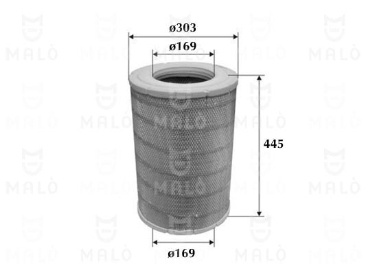 Filtru aer 1500516 AKRON-MALÒ