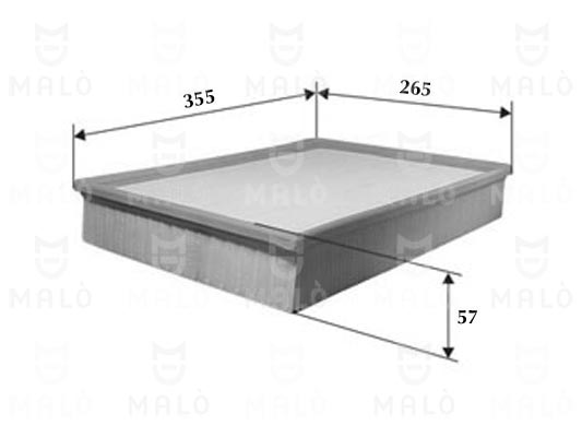 Filtru aer 1500529 AKRON-MALÒ