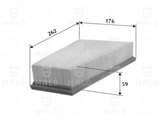 Filtru aer 1500553 AKRON-MALÒ