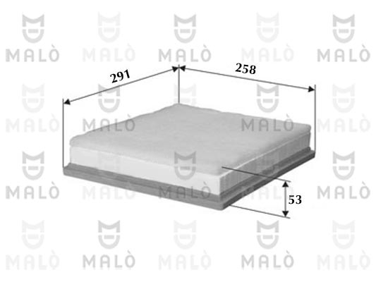 Filtru aer 1500584 AKRON-MALÒ