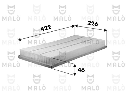 Filtru aer 1500662 AKRON-MALÒ