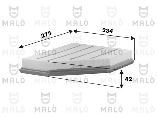 Filtru aer 1500671 AKRON-MALÒ